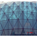 LF Good quality prefab glass dome building